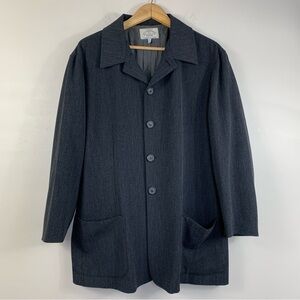 Armani Jeans Dark Gray Trench Coat